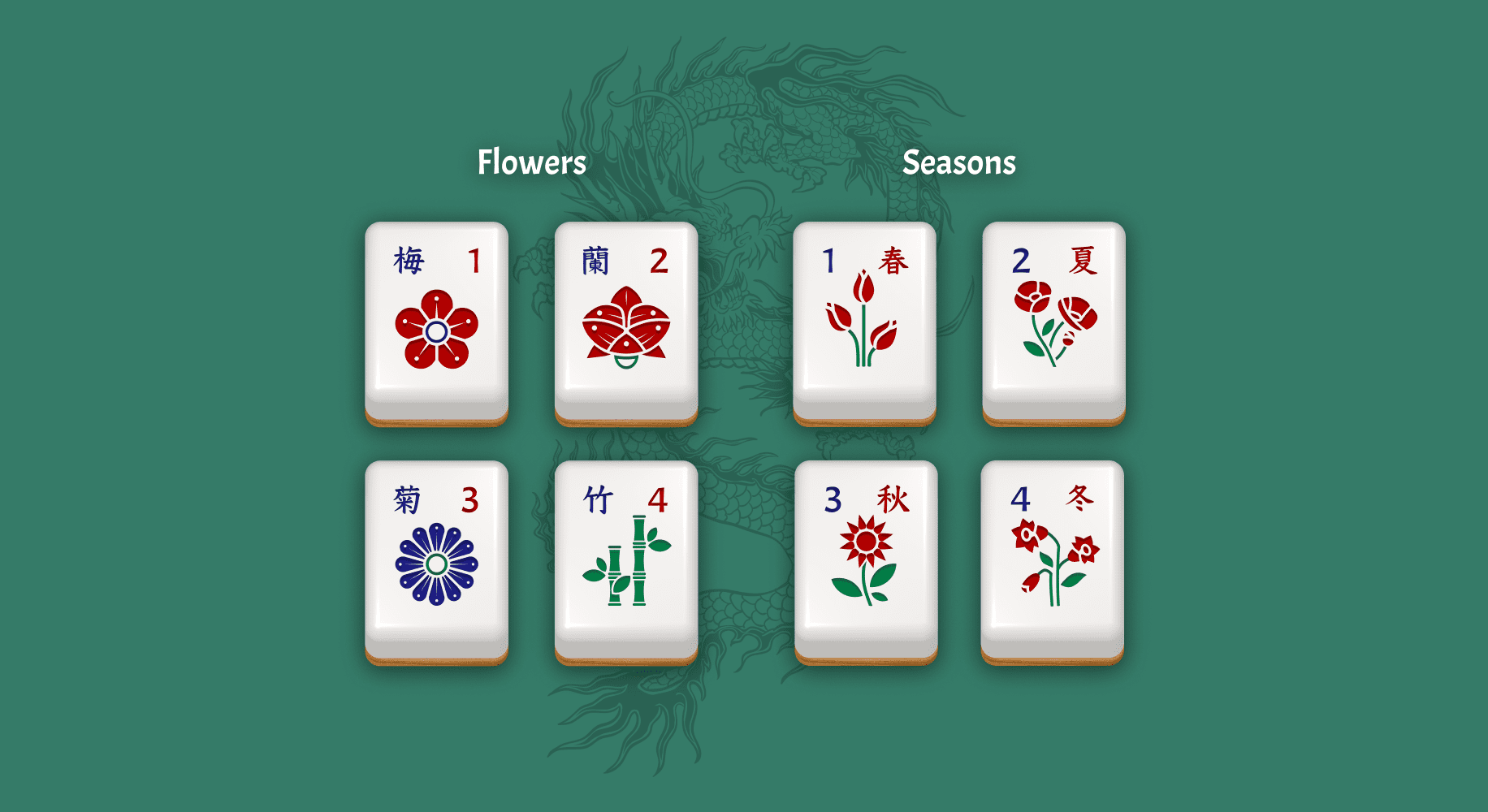 Mahjong Bonus Tiles